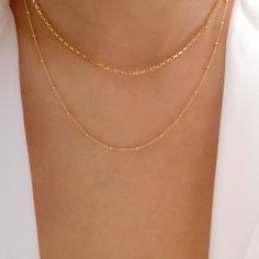 Attached layers, includes everything pictured Material: gold plated brass Length: 14.5" + 2" extension IMPORTED Jewellery Collection, Link Necklace, Unique Jewellery, Jewelry Collection, Gold Plate, Plating, Brass, Unique Jewelry, Gold