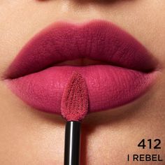 Nwt L'oral Rouge Signature Matte Lipstick N412 I Rebel! Brand New With Tag! Price Reflects One (1) Lipstick Product, Thank You!! Loreal Infallible Lip Paints, Magenta Lipstick, Loreal Lipstick, Red Lip Stain, Loreal Paris Makeup, Matte Lip Stain, Paris Makeup, Liquid Lipstick Set, Lipstick Stain