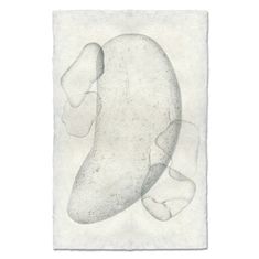 a drawing of a piece of paper with some type of object on it's side