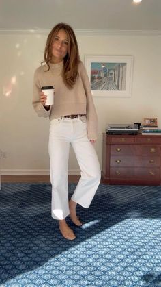 AGOLDE Ren: High Rise Wide Leg … curated on LTK Style Ecru Jeans, White Jean Fall Outfit, White Wide Leg Pants Outfit Winter, White Flowy Pants Outfit, White Corduroy Pants Outfit, White Jeans Winter Outfit, White Jeans Fall Outfit, White Wide Leg Jeans Outfit, White Wide Leg Pants Outfit