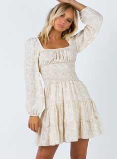 Confirmation Dresses, Quoi Porter, Polly Dress, Hoco Dresses, Buy Now Pay Later, Dresses For Teens, Dance Dresses, Long Sleeve Mini Dress, Spring Dresses