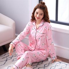 Cotton Pajamas Women, Cotton Pajama Set, Pyjamas Womens, Suits Clothing, Cotton Sleepwear