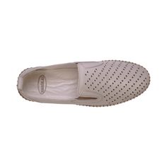 Step into elegance and comfort with the Amillie Leather Perforated Women's Flat. Crafted in Turkey with meticulous attention to detail, these flats exude sophistication. The perforated leather upper adds a touch of refinement to your look, while the leather lining offers a luxurious feel against your skin. Equipped with memory foam insoles, these flats provide exceptional cushioning and support, ensuring all-day comfort. The Turkish craftsmanship shines through in every stitch, making the Amilli Casual Leather Flats With Studded Rubber Outsoles, Leather Closed Toe Flats With Perforated Toe Box, Leather Flats With Perforated Toe Box, Leather Slip-ons With Perforations For Summer, Summer Leather Slip-ons With Perforations, Leather Slip-ons With Perforated Toe Box, White Leather Flats With Perforated Toe Box, Leather Flats With Perforations, Slip-on Flats With Perforated Toe Box