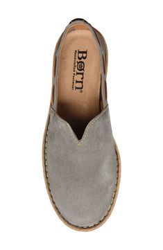 A soft nubuck upper and cushioned footbed bring slipper-quality comfort to a laid-back loafer built on a flexible rubber sole. Cushioned footbed Leather upper/textile lining/rubber sole Imported Winter Shoes For Women Casual Comfy, Narrow Width Shoes For Women, Comfy Flats For Women, Best Fall Shoes For Women, Womens Fall Shoes 2024, Fall Women’s Shoes, Womens Flats Shoes, Best Travel Shoes Women, Fall Shoes 2024 Women