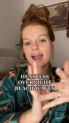 Simple Overnight Hairstyles, How To Make Straight Hair Wavy No Heat, Ways To Get Wavy Hair Overnight, No Heat Medium Hairstyles, Easy Ways To Do Heatless Curls, Heatless Ways To Curl Your Hair, Wet Overnight Curls, How To Have Beach Waves Overnight, How To Get Crimped Hair Overnight