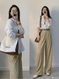 College Girl Outfits, Simple Style Outfits, Modesty Outfits, High Fashion Outfits, Blouse Casual, Korean Girl Fashion, Classy Casual Outfits, Easy Trendy Outfits