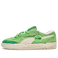 PUMA X Balansa 180 Suede Shoes 'Archive Green' 396326-01 Puma Suede, Puma X, Suede Shoes, Green