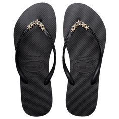 Slim Star Flip Flops Havaianas Flip Flops Aesthetic, Beach Shoes Aesthetic, Havaianas Aesthetic, Flip Flops Aesthetic, Sandals For Beach, Black Leather Flip Flops, Waterproof Sandals, Designer Flip Flops, Cute Flip Flops