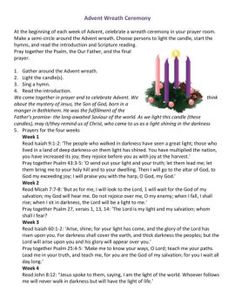 a page with candles and flowers in the center, on top of it is an article about