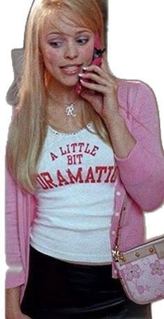 Iconic Regina George Outfits, Personally Victimized By Regina George, Regina George R Necklace, Regina George Tank Top, Regina George A Little Bit Dramatic, A Little Bit Dramatic, Regina George, Inspirational Celebrities, Girls Tees