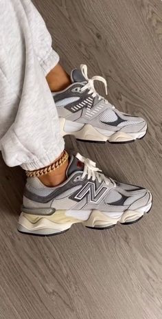 New Balance 9060 Sneaker Outfits Women, New Balance 9060, Cute Sneakers, Hype Shoes, Girly Shoes