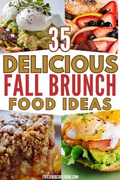 25 delicious fall brunch food ideas