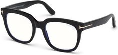 Geometric Eyeglasses, Tom Ford Glasses, Blue Filter, Tom Ford Eyewear, Black Glasses, Classic American Style, Pink Frames, Blue Block, Simply Chic