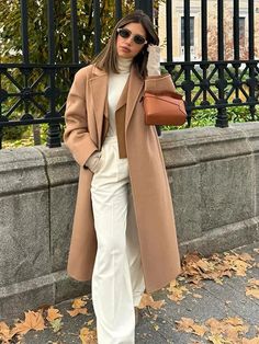 Mqtime Camel Chic Solid Lapel Trench Coats Jacket Elegant Commuting Full Sleeve Jackets Autumn Winter Female High Street Outerwear Long Coat Style, Swiss Christmas, Lady Jacket, Work Fits, Long Winter Coats, Solid Clothes, Coat Fashion, Trench Coats, Vintage Pattern