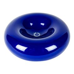 an image of a blue object on white background