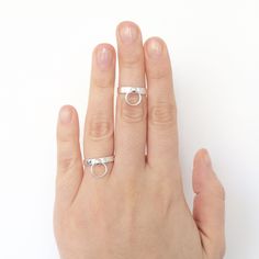 *This is a minimal yet unique sterling silver lock ring ! *Perfect to wear from day to night, alone or with other dainty rings ! *It would be the perfect gift for your minimalist friend! *Available in all sizes and in Gold Plated and Oxidized Silver too ! *You can find the matching lock earrings in two sizes here : https://www.etsy.com/listing/267635575/small-lock-earrings-open-circle-studs?ref=shop_home_active_2 https://www.etsy.com/listing/256503326/big-lock-earringsopen-circle-studsround?ref= Modern Adjustable Stackable Promise Rings, Modern Adjustable Midi Rings For Promise, Minimalist Stackable Midi Rings For Promise, Sterling Silver Midi Rings For Promise With Simple Design, Minimalist Promise Toe Ring Jewelry, Minimalist Promise Toe Ring, Minimalist Toe Ring For Promise, Modern Stackable Midi Rings For Promise, Modern Hypoallergenic Midi Rings For Everyday Wear