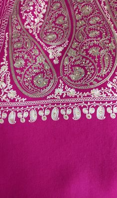 Elegant classy embroidered large shawal wrap made by hand with the highest quality. Luxiourios finish can wear to any occassion. Colour: bright pink with gold embroidery  with gold stones  throughout  Length: 80 inches Width: 32 inches Dry clean only Elegant Gold Salwar Kameez With Embroidered Border, Elegant Unstitched Shawl For Eid, Elegant Shawl For Eid, Unstitched, Elegant Pashmina Shawl With Intricate Embroidery For Festivals, Elegant Pashmina Shawl With Zari Work, Elegant Eid Festive Shawl, Elegant Embroidered Pashmina Shawl For Festivals, Elegant Shawl With Motifs In Traditional Drape, Elegant Shawl With Traditional Drape And Motifs