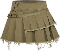 Trendy Fitted Khaki Cargo Skirt, Fitted High Waist Khaki Cargo Skirt, High Waist Fitted Khaki Cargo Skirt, Trendy Khaki Skort For Spring, Trendy High Waist Khaki Skirt, Trendy Khaki Mini Skirt For Fall, Trendy Khaki Cargo Skirt For Spring, Trendy Khaki Mini Cargo Skirt, Trendy Fitted Khaki Skirt