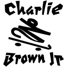 the logo for charlie brown jr