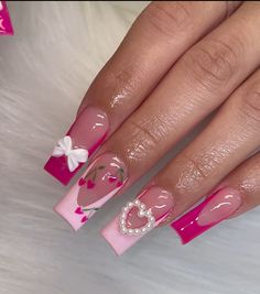 Practice Nails, Nail Cam, Boujee Nails, Tapered Square Nails, Fancy Nails Designs, Inspired Nails, Glow Nails