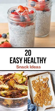 healthy snack ideas that are easy to make and delicious