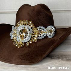 Rhinestone Hatband Adjustable Rhinestone Festival Headpiece, Adjustable Festival Headpiece With Rhinestones, Adjustable Rhinestone Headpiece For Festival, Gold Western Hat Band For Kentucky Derby, Western Gold Hat Bands For Kentucky Derby, Western Gold Hat Bands For Party, Gold Western Hat Band For Western-themed Events, Gold Western-style Hat Band For Western-themed Events, Western Gold Hat Band For Rodeo