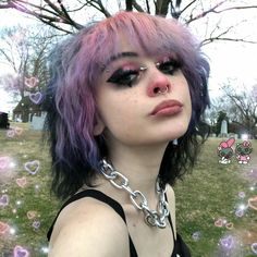 Oc Hairstyles, Happy Brain, Alt Hair, Fun Hairstyles, Alt Makeup, E Boy, Dope Makeup