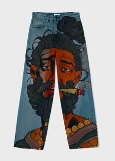 Jeans Design Ideas Men, Art On Jeans, Shein Coupon Codes, Shein Coupons, Jeans Art, Apparel Design Inspiration