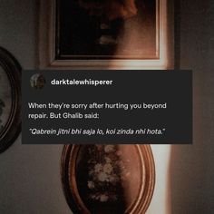 a person's reflection in a mirror with the caption darkensinsperer