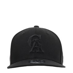 NEW ERA CALIFORNIA ANGELS 9FIFTY SNAPBACKThe New Era California Angels 9FIFTY Snapback features a raised embroidered team logo on the front and an adjustable snapback closure in the rear. The tonal black monochrome look keeps the look simple and laid back. Officially Licensed Flat Bill Structured Fit 6-Panel Construction Adjustable Snapback Closure Embroidered Eyelets Imported Black Monochrome, Team Logo, Fashion Collection, New Era, Baseball Hats, California, Angel, Black