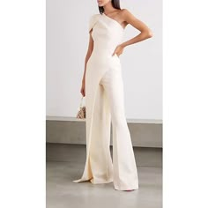 Silhouette:Jumpsuits; Hemline / Train:Floor Length; Closure:Zipper UP; Built-In Bra:Yes; Embellishment:Pure Color; Fabric:Stretch Fabric; Sleeve Length:Sleeveless; Tips:Professional dry cleaner only,Colors may vary slightly due to different monitor settings; Boning:Yes; Style:Elegant,Rompers; Occasion:Prom,Birthday; Neckline:One Shoulder; Front page:Evening Dresses; Listing Date:07/24/2022; Bust:; Hips:; Hollow to Floor:; Waist: Overalls Fashion, Fest Outfits, Solid Color Jumpsuits, Evening Dresses Online, Cheap Evening Dresses, Loose Jumpsuit, One Shoulder Jumpsuit, Jumpsuit Elegant, Evening Gowns Elegant