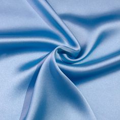 Patyl is a light blue polyester satin fabric, fluid and ideal for tops, blouses, shirts, dresses, skirts and evening gowns. Composition: 100%PL Width: 147cm Colour: light blue Pattern: Solid Weight: 225gr/m2 Solid & Striped, Stretch Velvet, Polyester Satin, Bias Tape, Sewing Thread, Blue Pattern, Silk Chiffon, Silver Turquoise, Lace Knitting