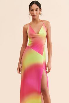 Rent Makena Maxi Dress from Nuuly. Pick 6 items for $98/month. Free shipping + returns. Multicolor Silk Dress With Fitted Bodice, Pink Midi Dress For Summer Evenings, Fitted Multicolor Silk Midi Dress, Spring Evening Fitted Slip Dress, Spring Evening Slip Dress With Fitted Bodice, Maxi Length Slip Dress For Summer Cocktail, Pink Midi Silk Dress For Party, Pink Silk Midi Dress For Party, Multicolor Silk Midi Dress For Evening