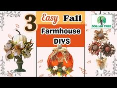 three easy fall farmhouse decor diy's