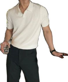 Slim Fit Polo Shirts, 150 Lbs, 110 Lbs, Slim Fit Polo, Knit Polo, Polo Style, Old Money, Knitted Pullover, White And Black