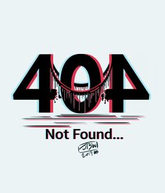 the logo for 40 not found, which has been changed to look like an image