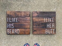 Ha perfect for us !! Wedding Signs Funny, Wood Signs Wedding, Funny Wood Signs, Signs Wedding, Signs Funny, Funny Wall Art, Master Bedding, Diy Signs, Home Sweet Home