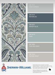 the color scheme for this wallpaper is blue and gray