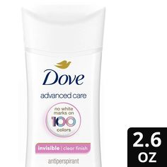 Looking for an invisible antiperspirant deodorant that leaves skin beautifully soft and resilient? Meet Dove Advanced Care Clear Finish Antiperspirant Deodorant Stick, the antiperspirant that doesn’t stain clothes and helps repair your underarm skin barrier from shaving with every use. Embrace the uplifting scent of sparkling pineapple, juicy pear and delicate rose as you go about your day. Dove’s Advanced Care antiperspirant deodorant range is formulated with innovative Pro-Ceramide Technology, Stain Clothes, Dove Beauty, Deodorant Stick, Foaming Face Wash, Rose Fragrance, Antiperspirant Deodorant, Deodorant Spray, Fresh Fragrances, Personal Hygiene