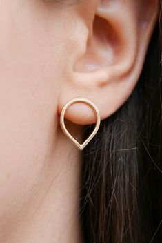 Minimalist gold earrings ♡    #14K  #14Kgold  #gold  #goldjewelry  #daintyearrings  #goldearrings  #minimalist  #minimalistjewelry  #minimalistearrings Minimalist Yellow Gold Teardrop Earrings For Everyday, Minimalist Teardrop Cartilage Earrings With Ear Wire, Gold Minimalist Teardrop Earrings, Minimalist Teardrop Cartilage Earrings For Everyday, Minimalist Tarnish Resistant Teardrop Earrings In Yellow Gold, Everyday Minimalist Yellow Gold Teardrop Earrings, Minimalist Teardrop Cartilage Earrings As Gift, Minimalist Teardrop Cartilage Earrings, Minimalist Tarnish Resistant Teardrop Earrings For Gift