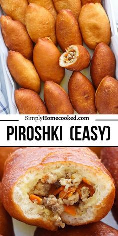 Bread And Meat Recipes, Ukrainian Dinner Recipes, Russian Perogies Recipe, Ukraine Food Recipes, Pirozhki Russian Foods, Cultural Dinner Ideas, Foreign Recipes Dinners, Russian Vegan Recipes, Russian Mennonite Recipes