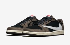 Nike Air Jordan 1 Low OG SP TRAVIS SCOTT size 14. Black Red Mocha. CQ4277-001.  100% Authentic! New in Box! Free Shipping! Air Jordan Travis Scott, Jordan Travis Scott, Basketball Shoes For Men, Nike Air Jordan 1 Low, Nike Air Jordan 1, Air Jordan 1 Low, Jordan 1 Low, Jordan 1 Retro, Travis Scott