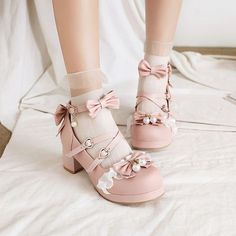 Heel Height: 5cmPlatform Height: 1 cmStyle: Fashion,KoreanOccasion: Casual,Party/Club,Office/Career,DressSeason: Spring,Summer,Fall/Autumn,WinterPackage Contents: 1 x Shoes (Pair)Size Guide:34 = foot length 21.5-22cm (Foot width=8-8.5cm)35 = foot length 22-22.5cm (Foot width=8.5cm)36 = foot length 22.5-23cm (Foot width=8.5-9cm)37 = foot length 23-23.5cm (Foot width=9cm)38 = foot length 23.5-24cm (Foot width=9-9.5cm)39 = foot length 24-24.5cm (Foot width=9.5-10cm)40 = foot length 24.5-25cm (Foot Flower Core, Kawaii Cups, Dream Items, Mary Janes Shoes, Zapatos Mary Jane, Casual Pumps, Dr Shoes, Chunky Heel Pumps, Clothes Aesthetic