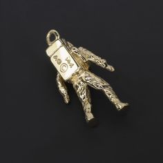 Why we love it:This astronaut charm is crafted in solid 14k yellow gold.Highlights:- Solid 14k yellow gold- Beautifully renderedDimensions:20.1 x 10.4mm Space Necklace, Solid Gold Charms, Neil Armstrong, Gold Highlights, Winter 2024, Gold Charm, Bling Bling, Charm Pendant, Nasa