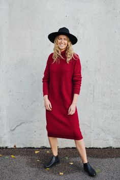 "Utah dress, Alpaca wool soft dress, Knitted red dress, Winter wool dress, Long knitted dress, Turtleneck dress, Loose fit wool dress Making time - 15 days (every knit is hand knitted * Name: Utah dress * Handmade * Colour: TOMATO 3900 * 100 % alpaca wool * Loose fit dress * Non allergic alpaca yarn * Length of the dress: 105 cm * Length of the sleeves: 65 cm The model is 178 cm height and is wearing size S (width of the dress in size S - 120 cm). Choose your size (your body measurements) : Size Red Ribbed Sweater Dress For Fall, Red Ribbed Sweater Dress For Winter, Red Ribbed Winter Dress, Ribbed Red Winter Dress, Ribbed Red Dress For Winter, Red Ribbed Long Sleeve Dress, Red Knitted Sweater Dress, Red Knit Winter Dress, Red Knit Dress For Fall