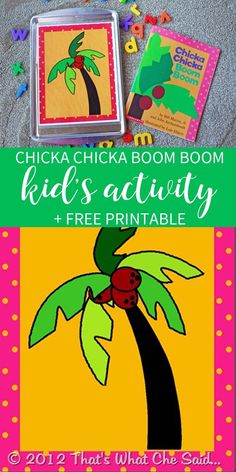 children's activity and free printables from chicka chicka boom