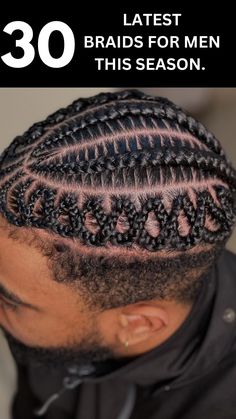 Explore unique braid patterns that turn heads and set trends. Perfect for men looking to add flair and individuality to their hair.