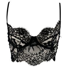 DOLCE & GABBANA bralette casual top comes in a black lace cotton featuring a hook & eye closure. Made in Italy.Excellent Pre-Owned Condition. Marked: 38 Measurements: Bust: 29 inches Length: 5 inches Reference: 127338 Category: Casual Top More Details Brand: DOLCE & GABBANA Gender: Female Size: XS Color: Black Fabric: Cotton Blend Material: Lace Style: Bralette Age Group: Adult Corset Fashion, Vintage Corset, Corsets And Bustiers, Heart Pendant Diamond, Designer Lingerie, Lace Fashion, Bra And Panty Sets, Gianni Versace, Fancy Outfits