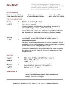 a professional resume with no work experience