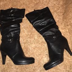 Black Forever 21 Boots Nwot Forever 21 Boots For Fall Party, Forever 21 Party Boots For Fall, Casual Fall Boots By Forever 21, Casual Party Boots By Forever 21, Forever 21 Casual Party Boots, Casual Boots By Forever 21, Casual Winter Boots By Forever 21, Forever 21 Casual Winter Boots, Forever 21 Shoes